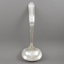 Load image into Gallery viewer, Antique circa 1915 Sterling Silver Gravy Sauce Ladle - Gorham St. Saint Dunstan Plain - No Monogram
