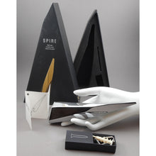 Load image into Gallery viewer, Finell Spire Wall Hook  - Aluminum, Chrome Finish - Large Size - New in Box with Hardware