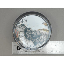 Load image into Gallery viewer, Vintage Glass Louis Icart Paperweight Art Deco Era Print - " Thais ", circa 1920 - Woman with Leopards - Hand Cast Glass - Fine Art Collectibles - Gift for Icart Collectors