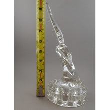 Load image into Gallery viewer, Vintage circa 1940 Cambridge Art Glass Seagull Bird Flower Frog Flying Bird Centerpiece