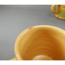 Load image into Gallery viewer, 4 Vintage Veronique Pichon French Rose Design Mugs - Artisan Pottery, Uzes, France