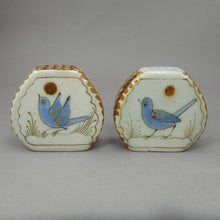 Load image into Gallery viewer, Vintage Ken Edwards Bird Design Salt and Pepper Shaker Set - Artisan Pottery Mexico