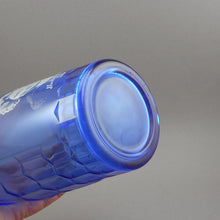 Load image into Gallery viewer, Vintage 1930s Shirley Temple Hazel Atlas Child&#39;s Toy Milk Pitcher - Cobalt Blue Depression Glass - Excellent Condition