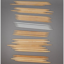 Load image into Gallery viewer, Brittany Knitting Needle Set with Roll Up Fabric Case Lot of 75, Wood, Bamboo, Nylon, Double Point