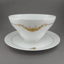 Load image into Gallery viewer, Excellent Vintage Rosenthal Romance Medley Gravy Boat Bowl Attached Underplate