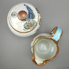 Load image into Gallery viewer, Vtg Ken Edwards Bird Design Creamer and Sugar Bowl Set - Artisan Pottery Mexico