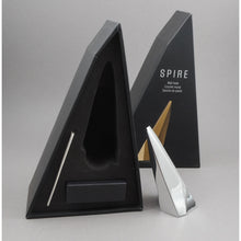 Load image into Gallery viewer, Finell Spire Wall Hook  - Aluminum, Chrome Finish - Medium Size - Brand New in Box with Hardware