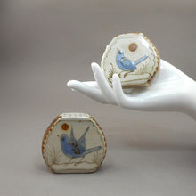 Load image into Gallery viewer, Vintage Ken Edwards Bird Design Salt and Pepper Shaker Set - Artisan Pottery Mexico