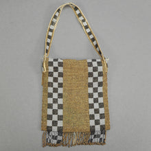 Load image into Gallery viewer, Antique Victorian or Edwardian Micro Beaded Mini Wristlet Purse with Fringe - Kid Glove Leather Lining