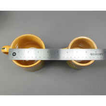 Load image into Gallery viewer, 4 Vintage Veronique Pichon French Rose Design Mugs - Artisan Pottery, Uzes, France