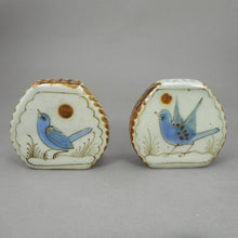 Load image into Gallery viewer, Vintage Ken Edwards Bird Design Salt and Pepper Shaker Set - Artisan Pottery Mexico