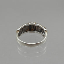 Load image into Gallery viewer, Vintage Southwestern Style Sterling Silver Ring - Size 7 1/4 - Signed CFJ Collins Fine Jewelry - Estate Jewelry Collection