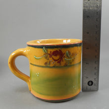 Load image into Gallery viewer, 4 Vintage Veronique Pichon French Rose Design Mugs - Artisan Pottery, Uzes, France