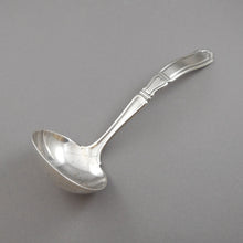 Load image into Gallery viewer, Antique circa 1915 Sterling Silver Gravy Sauce Ladle - Gorham St. Saint Dunstan Plain - No Monogram