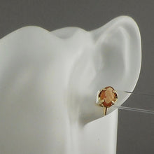 Load image into Gallery viewer, Pair of Tiny Vintage 12K Gold Filled Carved Shell Cameo Screw Back Earrings