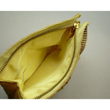 Load image into Gallery viewer, Vintage Whiting &amp; Davis Gold Metal Mesh Evening Bag Handbag Purse Chain Straps