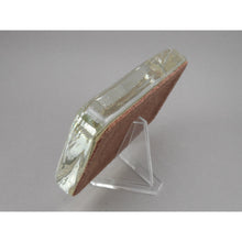 Load image into Gallery viewer, Vintage Glass Louis Icart Paperweight Art Deco Era Print - " Two Beauties ", circa 1930 - Woman with Chow Dog