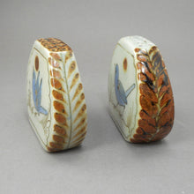 Load image into Gallery viewer, Vintage Ken Edwards Bird Design Salt and Pepper Shaker Set - Artisan Pottery Mexico