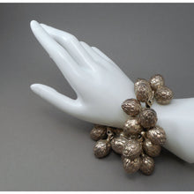 Load image into Gallery viewer, Artichoke Bead Bracelet - Silver Tone or Silverplate Charms, Pendants - Lot for Jewelry and Craft Supplies
