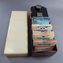 Load image into Gallery viewer, Vtg 1950s Sawyers View-Master Toy Black Bakelite with Library Box Case 14 Reels