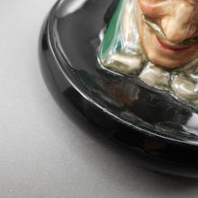 Load image into Gallery viewer, Pair of Vintage Royal Doulton Dick Turpin Ashtrays Match Holders Toby Style Ash Pots