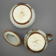 Load image into Gallery viewer, Vtg Ken Edwards Bird Design Creamer and Sugar Bowl Set - Artisan Pottery Mexico