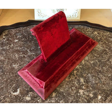 Load image into Gallery viewer, Antique Victorian Celluloid Photo Album with Velvet Stand for CDV Cabinet Cards