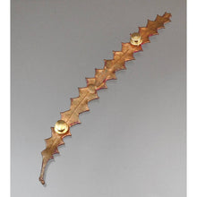 Load image into Gallery viewer, Large Dennis Ray &quot;Nature&#39;s Creations&quot; Lapel, Shawl Cloak or Sweater Pin - Verdigris Finish Copper Plated Natural Leaf - Signed Artisan Crafted Brooch - Handmade in Maryland USA