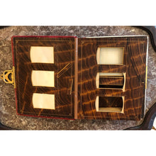 Load image into Gallery viewer, Antique Victorian Celluloid Photo Album with Velvet Stand for CDV Cabinet Cards