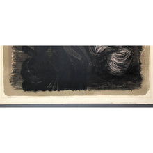 Load image into Gallery viewer, Benton Spruance Original Print - Worship of the Past, 1959 - Color Lithograph, Signed and Numbered - Portrait of a Woman