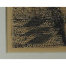 Load image into Gallery viewer, Judith Gutman Quat Original Print - Circa 1935 Signed Etching - Seated Woman and Child