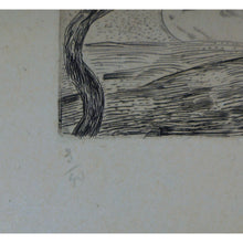 Load image into Gallery viewer, c 1920 Joseph Hecht "Vendange" (Grape Harvest) Engraving Antique Original Print
