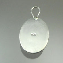 Load image into Gallery viewer, Vintage Southwestern Style Smoky Quartz Sterling Silver Pendant Oval Gemstone