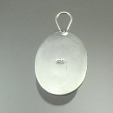 Load image into Gallery viewer, Vintage Southwestern Style Smoky Quartz Sterling Silver Pendant Oval Gemstone