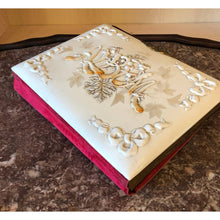 Load image into Gallery viewer, Antique Victorian Celluloid Photo Album with Velvet Stand for CDV Cabinet Cards