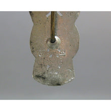 Load image into Gallery viewer, Antique Art Deco Signed WMCA Brooch - Silver White Metal Casters Association Rhinestone Pin