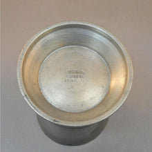 Load image into Gallery viewer, Antique Belgian Flemish 1/2 Pint Pewter Mug Tankard R. Pompe Bruxelles Belgium