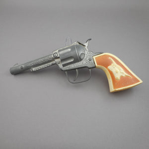 Vintage Western Theme Childs Toy Cap Gun - Circa 1960 by Gabriel USA