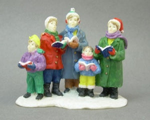 Vintage Home for All Seasons Winter / Christmas Set - Illuminated Ceramic Village Style House and Accessories by Burns & Conahan