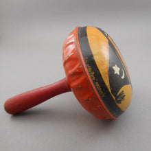 Load image into Gallery viewer, Vintage Kirchhof USA Halloween Tin Bell Rattle Party Noisemaker Smiling Witch