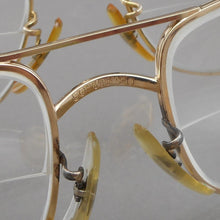 Load image into Gallery viewer, Lot 2 Vintage 1960 1970s Artcraft Eyeglasses 6 1/4 - 1 Pair is 12K Gold Filled