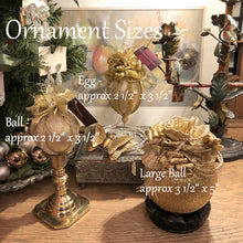 Load image into Gallery viewer, Velvet Ball Christmas Ornament - Handmade by Towers and Turrets - &quot;Saint Patrick&#39;s Day&quot;