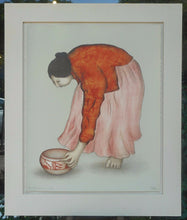 Load image into Gallery viewer, RC Gorman &quot;Naomi State II&quot; Original Print - Limited Edition Lithograph, 1980