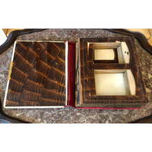 Load image into Gallery viewer, Antique Victorian Celluloid Photo Album with Velvet Stand for CDV Cabinet Cards