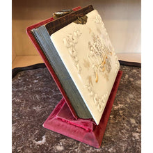 Load image into Gallery viewer, Antique Victorian Celluloid Photo Album with Velvet Stand for CDV Cabinet Cards